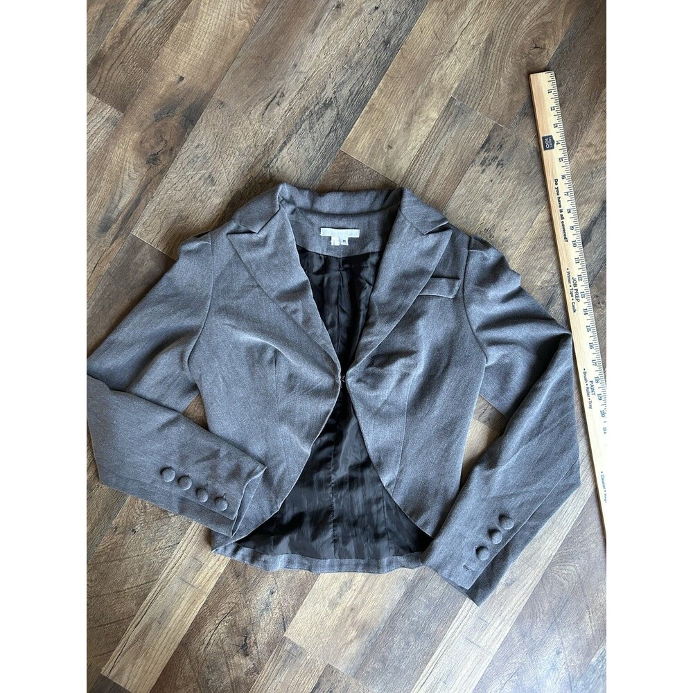 Y2K Charlotte Russe Blazer Gray Women’s Size M